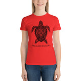 Vegan Island Turtle Short sleeve women's t-shirt