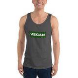 Loud Vegan Green Vegan Unisex Tank Top