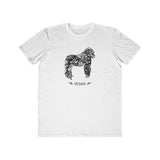 Loud Vegan Gorilla Men's Lightweight T-Shirt