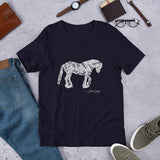 Loud Vegan Horse Signature Series Short-Sleeve Unisex T-Shirt