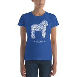 Women's short sleeve Gorilla Power t-shirt