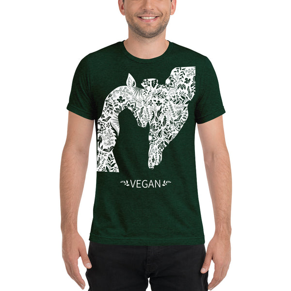 Vegan Giraffe ultra soft Short sleeve t-shirt
