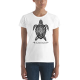 Women's short sleeve Island turtle t-shirt