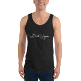 Loud Vegan Hand Written Signature  - Unisex  Tank Top
