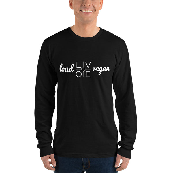 Loud Vegan LOVE Logo Long Sleeve T-Shirt