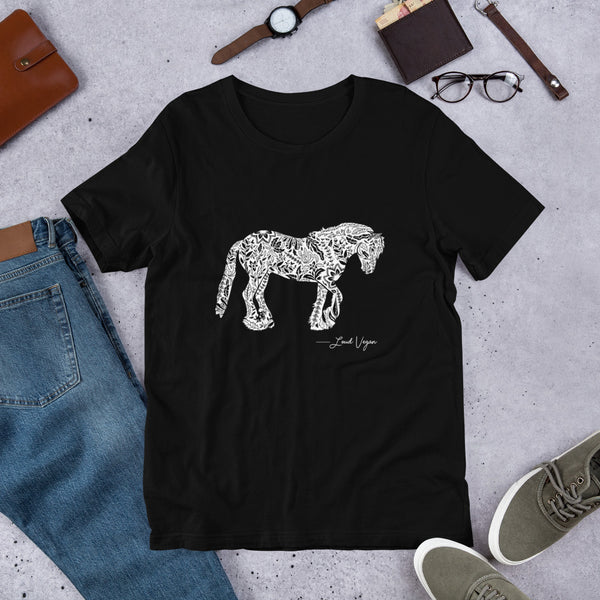 Loud Vegan Horse Signature Series Short-Sleeve Unisex T-Shirt
