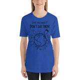 Loud Vegan Love Animals, Don't Eat Animals Short Sleeve T-Shirt (unisex)