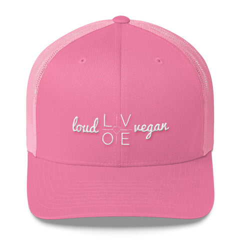 Loud Vegan is LOVE Trucker Cap