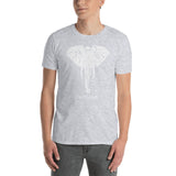 Vegan Elephant Power Design Short-Sleeve Unisex T-Shirt
